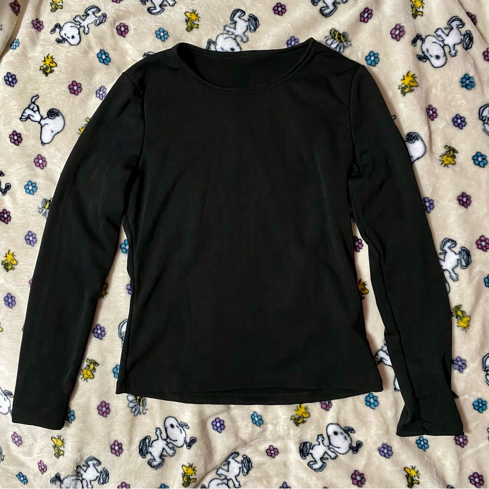 NWOT Women’s Black Long-sleeve Shirt M